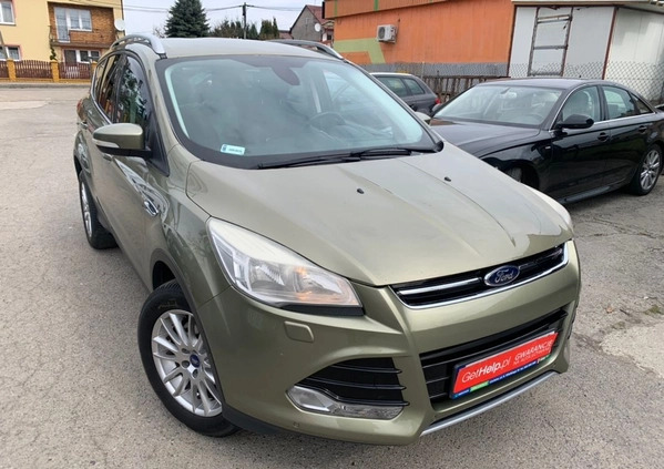 Ford Kuga cena 49900 przebieg: 195008, rok produkcji 2014 z Brzesko małe 436